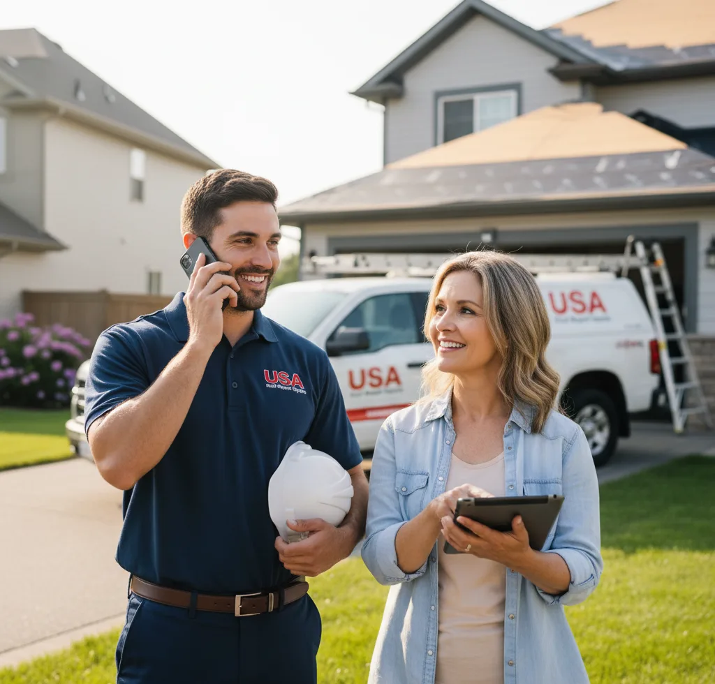 USA Roof Repair Experts customer support in Mickleton